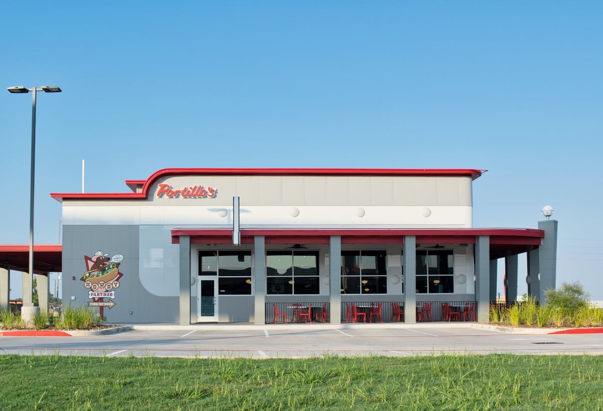 Restaurant storefront exterior representing types of commercial businesses served by pest control